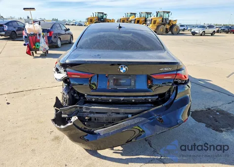 2021 BMW 430I z USA, uszkodzony, nr VIN WBA53AP0XMCF87854